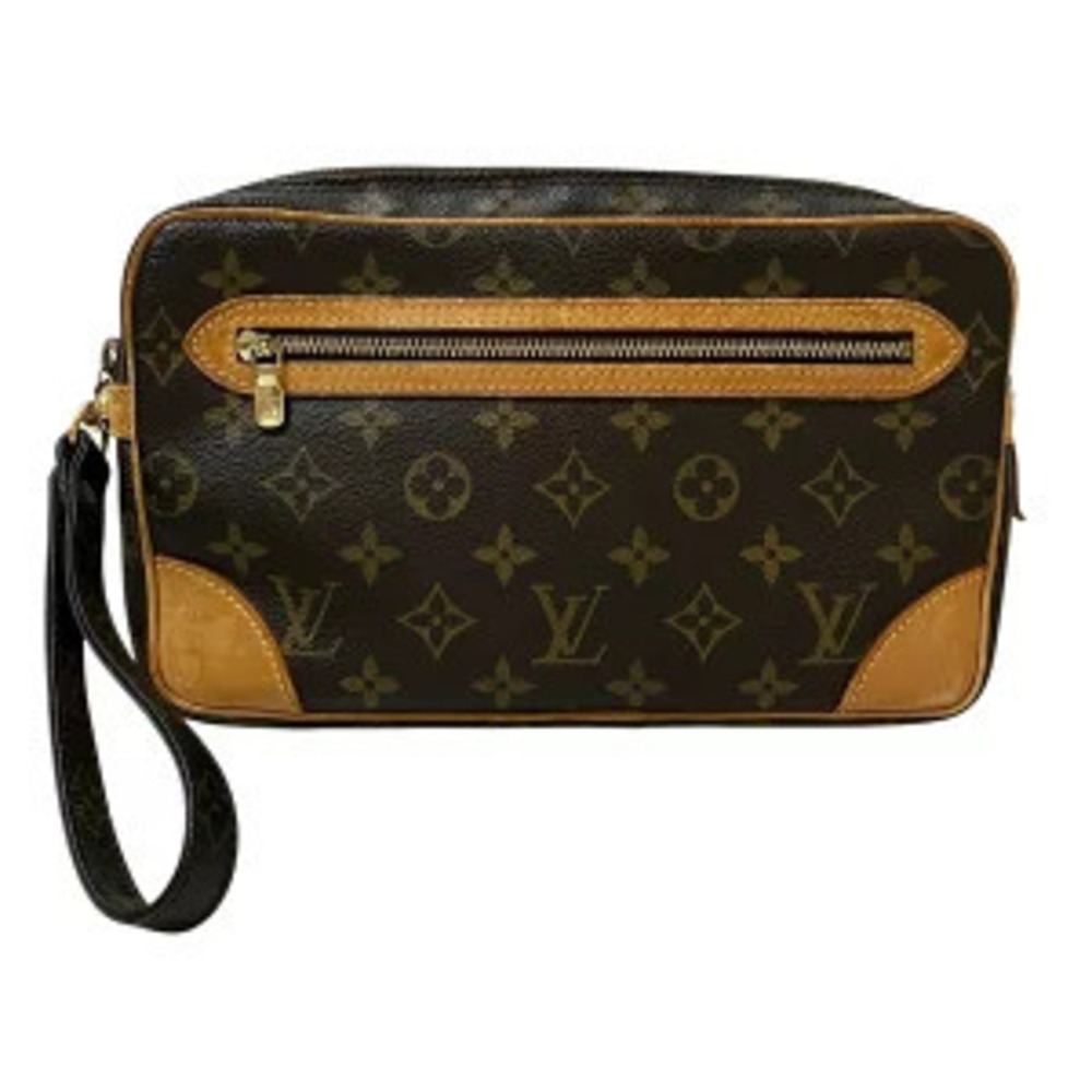 Louis Vuitton Monogram Marly Dragonne Clutch Bag